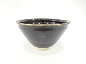 万代草山造　天目　茶碗